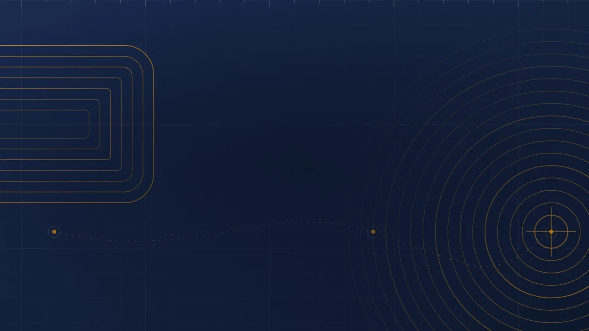 Abstract navy and gold CNC toolpath pattern
