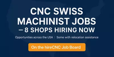 CNC Swiss Jobs