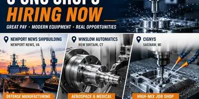 3 Shops Hiring Now
