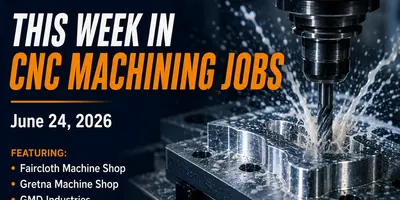 This Week in CNC Machining Jobs - June 24