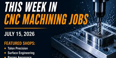This Week in CNC Machining Jobs