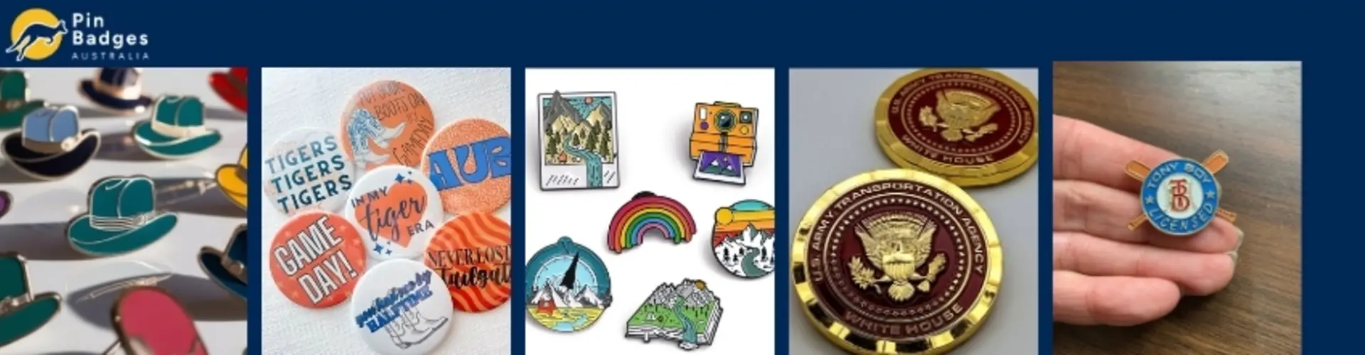 Custom Enamel Pins Australia cover